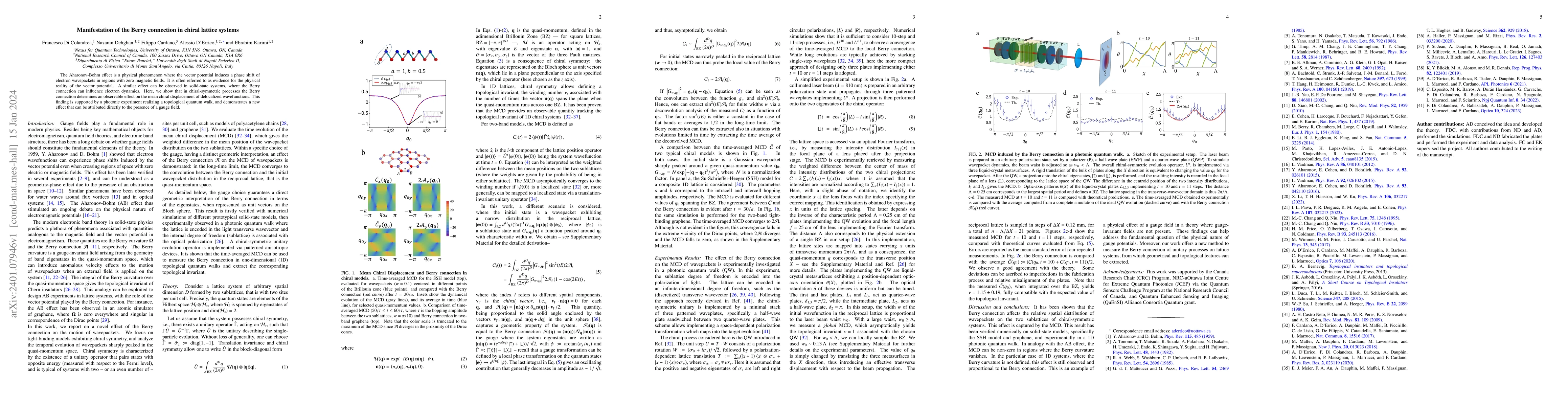 Thumbnail for Manifestation of the Berry connection in chiral lattice systems