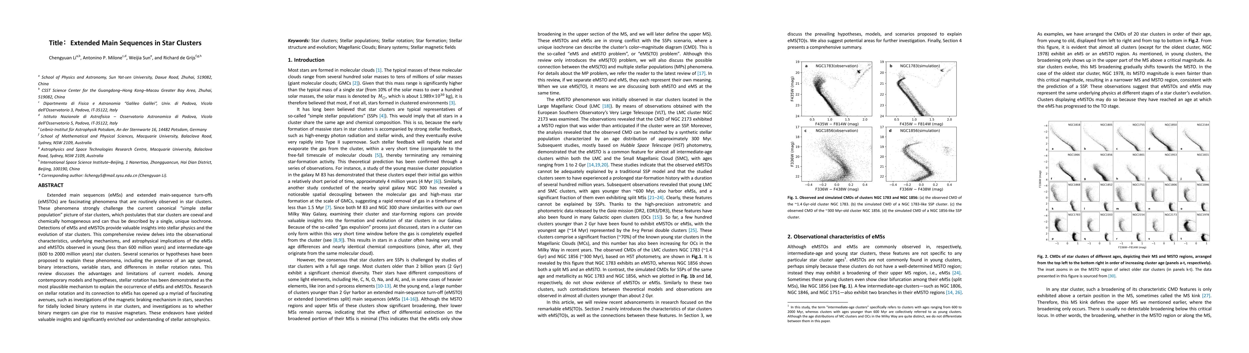 Thumbnail for Extended Main Sequences in Star Clusters