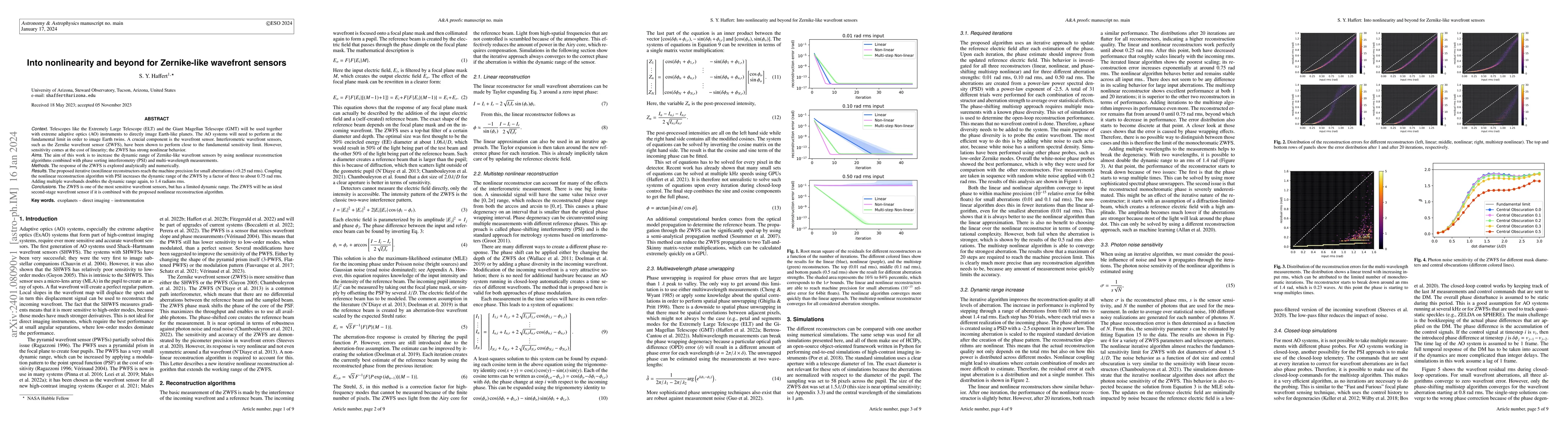 Thumbnail for Into nonlinearity and beyond for Zernike-like wavefront sensors