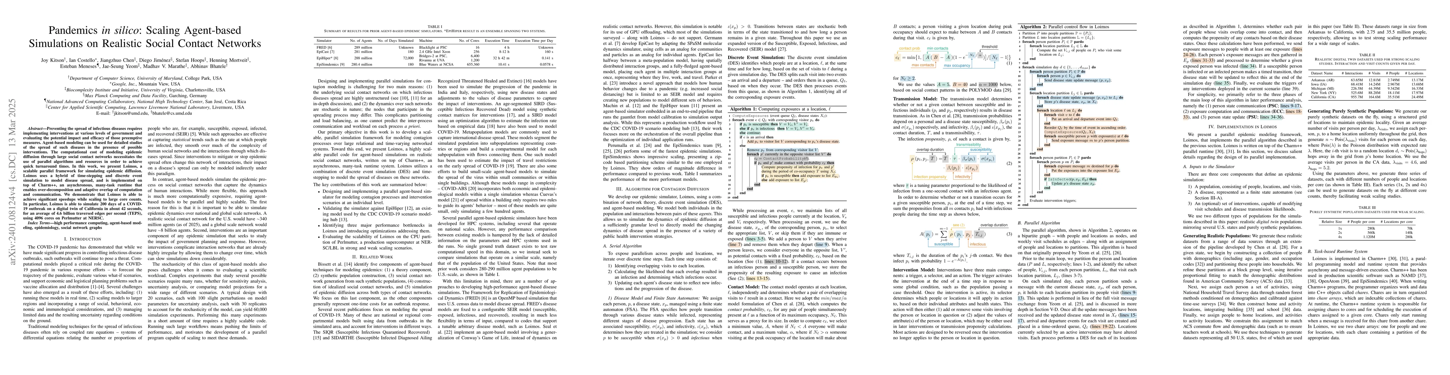 Thumbnail for A Large-Scale Epidemic Simulation Framework for Realistic Social Contact
  Networks