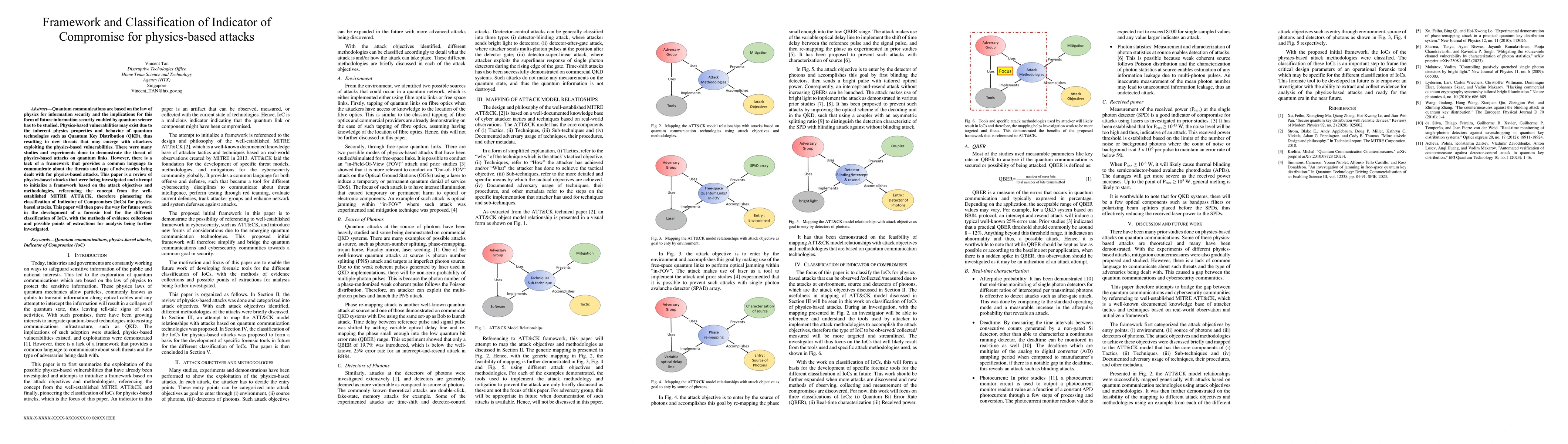 Thumbnail for Framework and Classification of Indicator of Compromise for
  physics-based attacks
