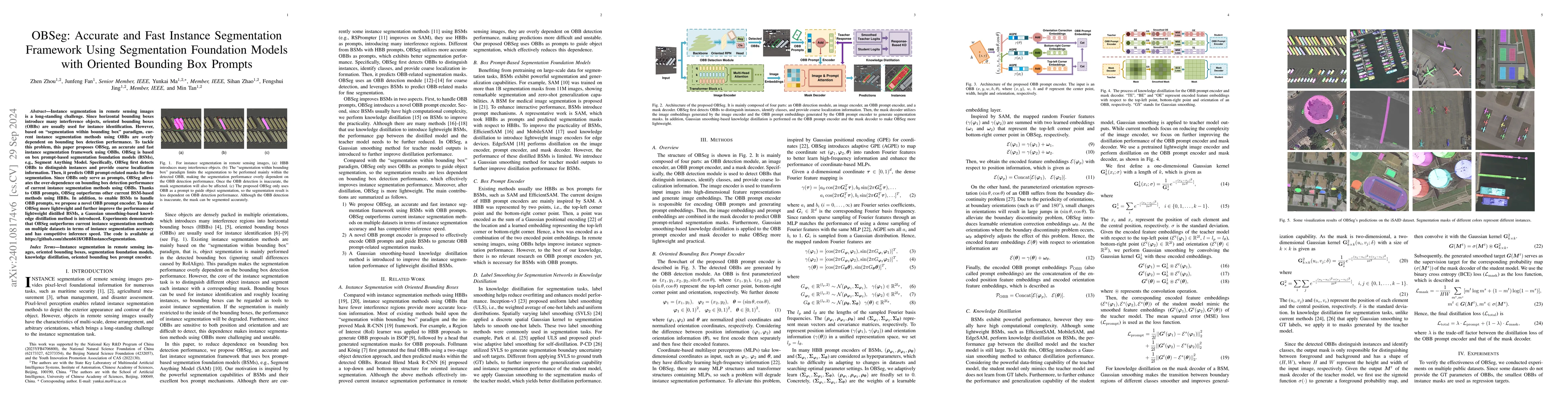 Thumbnail for An Efficient Instance Segmentation Framework Based on Oriented Bounding
  Boxes