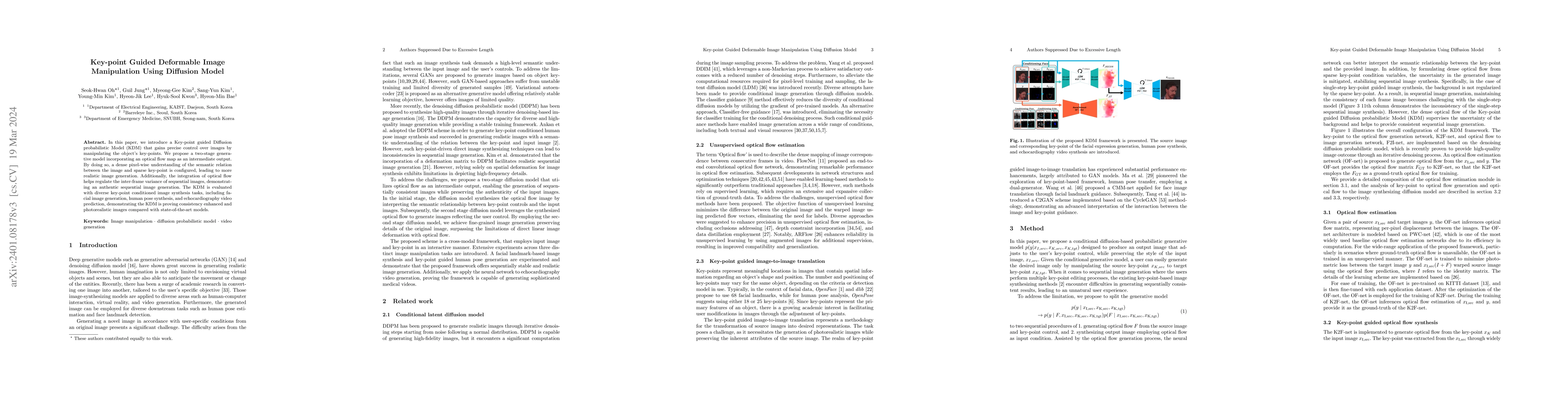 Thumbnail for Key-point Guided Deformable Image Manipulation Using Diffusion Model