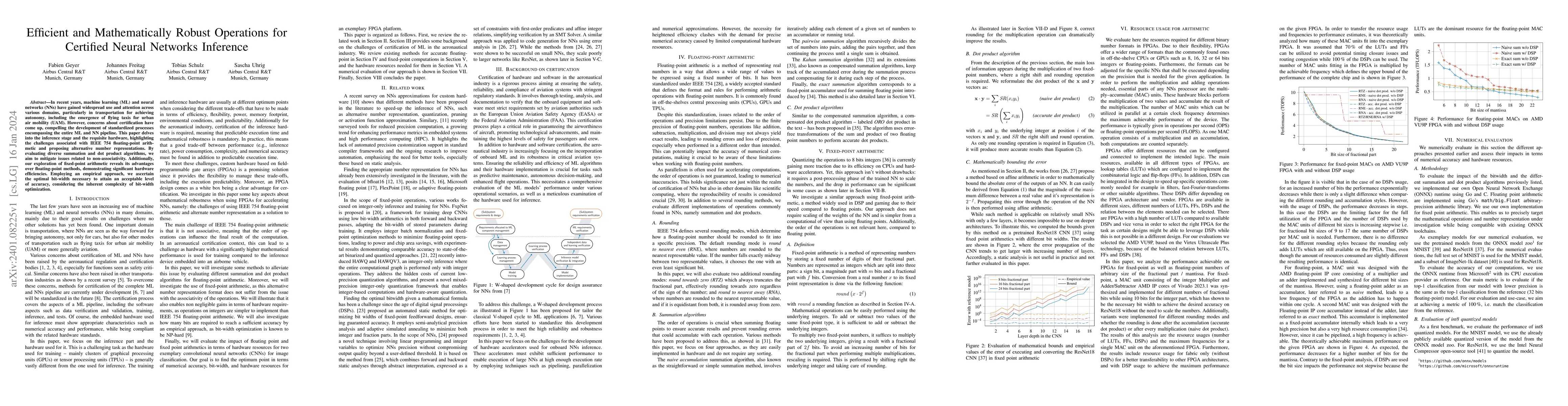 Thumbnail for Efficient and Mathematically Robust Operations for Certified Neural
  Networks Inference