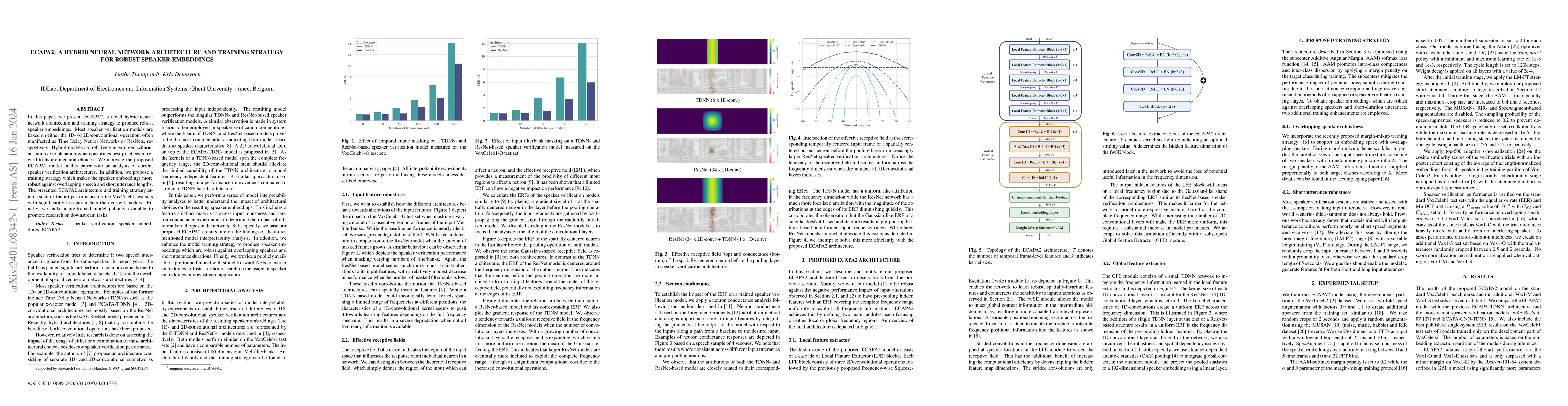 Thumbnail for ECAPA2: A Hybrid Neural Network Architecture and Training Strategy for
  Robust Speaker Embeddings
