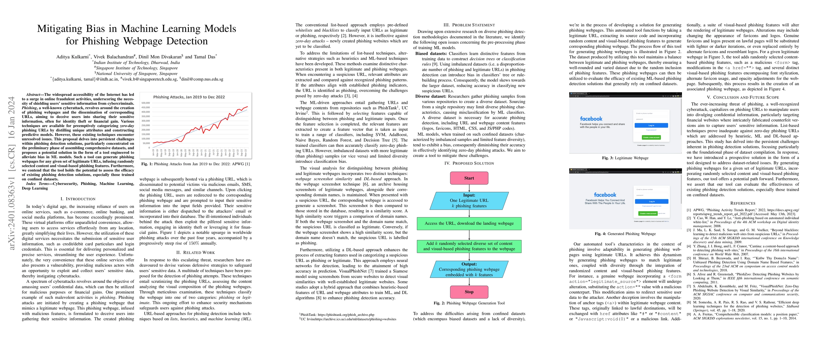 Thumbnail for Mitigating Bias in Machine Learning Models for Phishing Webpage
  Detection