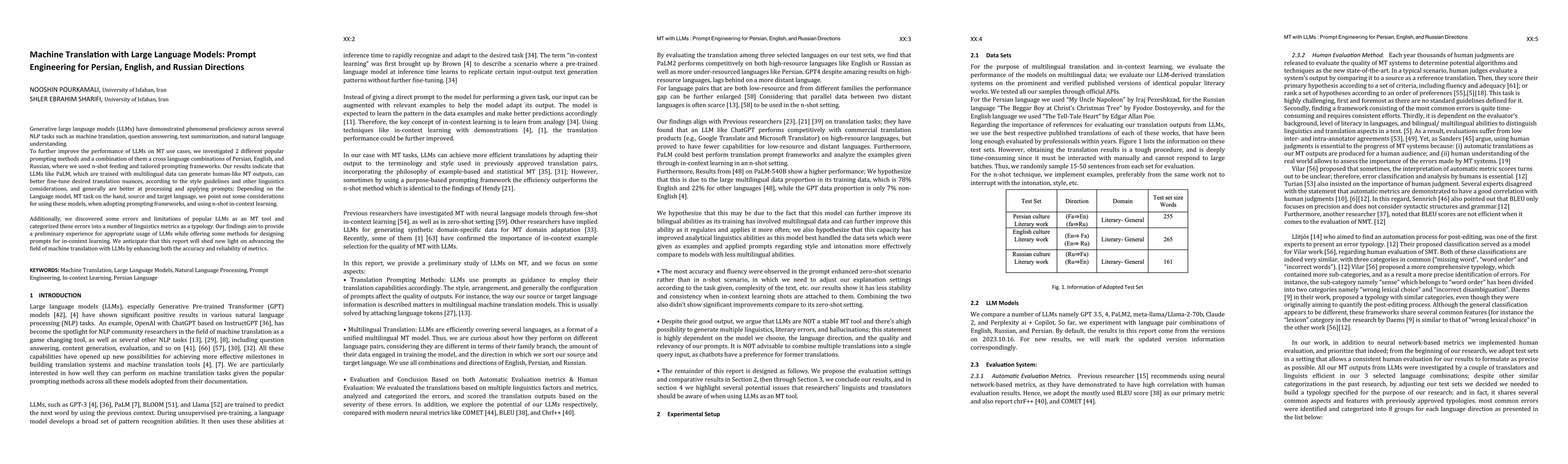 Thumbnail for Machine Translation with Large Language Models: Prompt Engineering for
  Persian, English, and Russian Directions