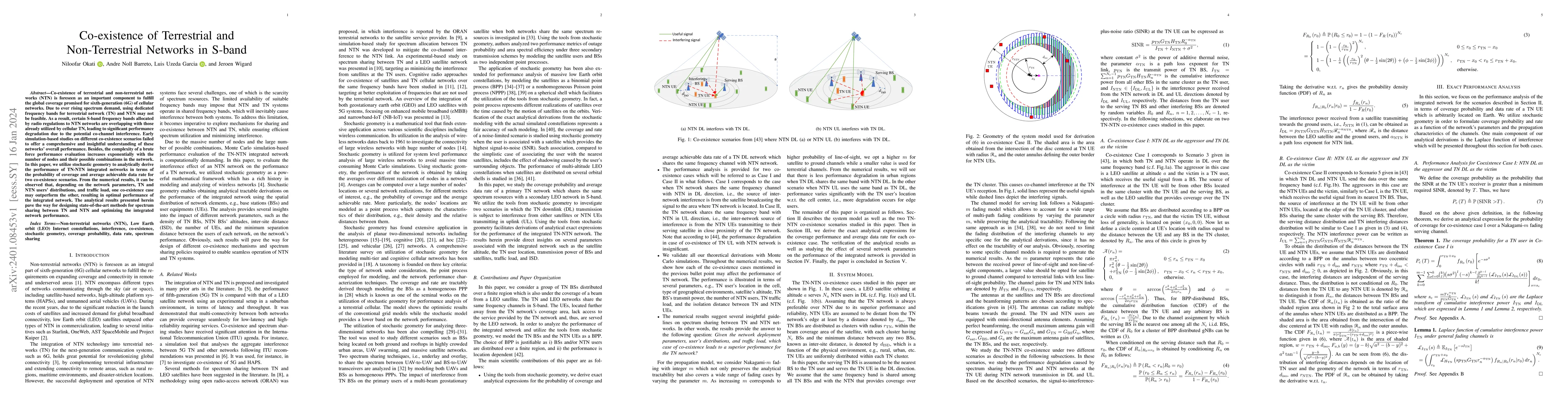 Thumbnail for Co-existence of Terrestrial and Non-Terrestrial Networks in S-band