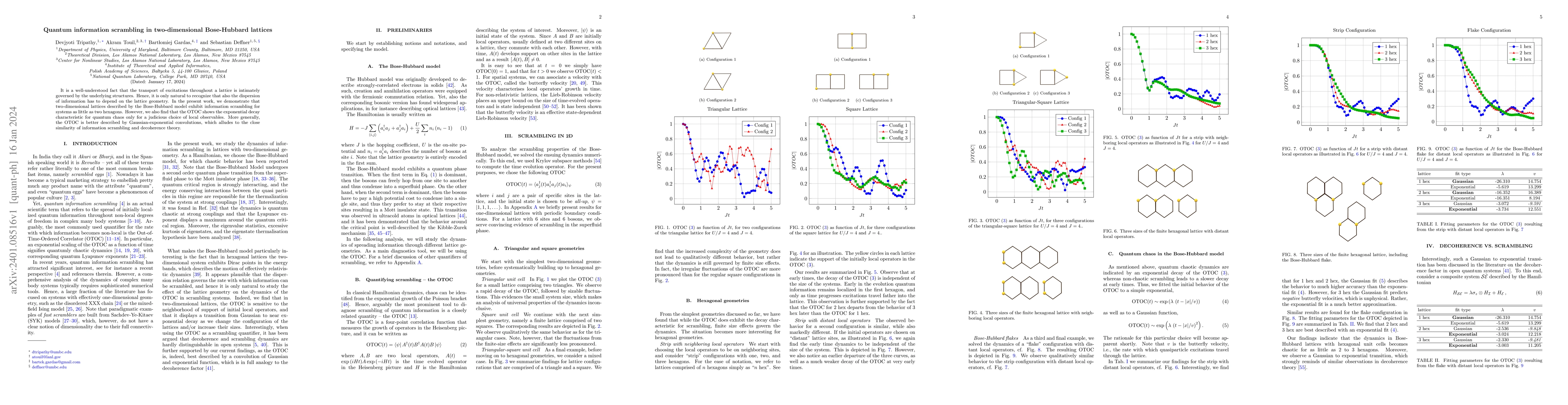 Thumbnail for Quantum information scrambling in two-dimensional Bose-Hubbard lattices