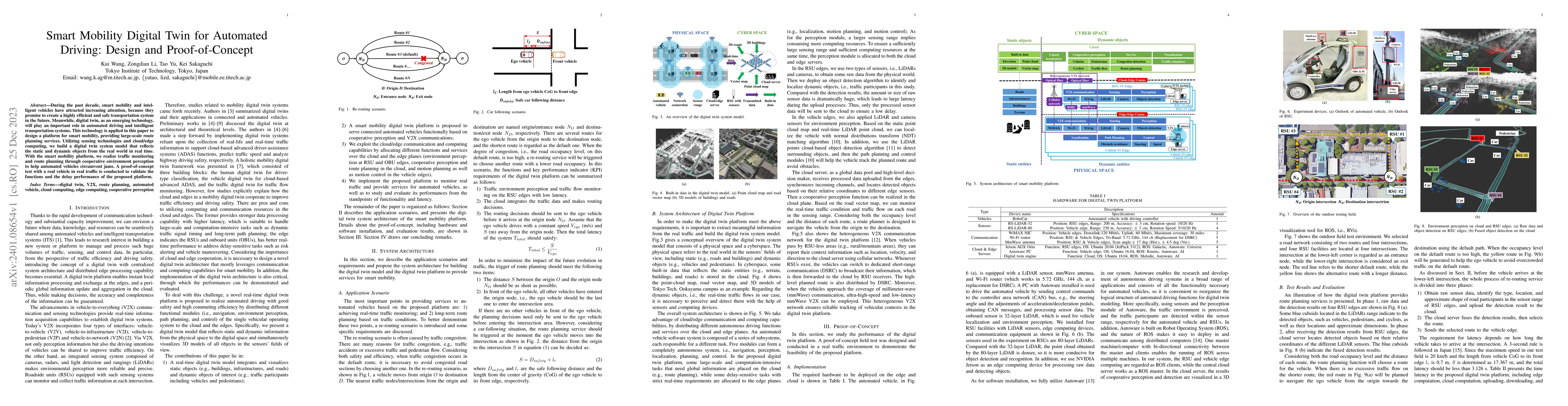 Thumbnail for Smart Mobility Digital Twin for Automated Driving: Design and
  Proof-of-Concept