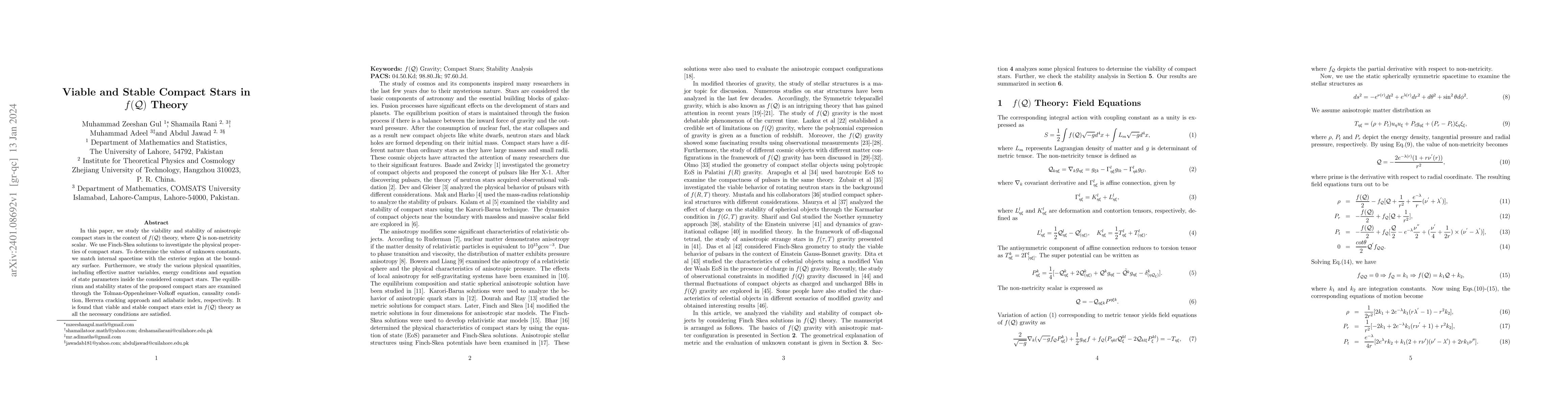 Thumbnail for Viable and Stable Compact Stars in $f(\mathcal{Q})$ Theory