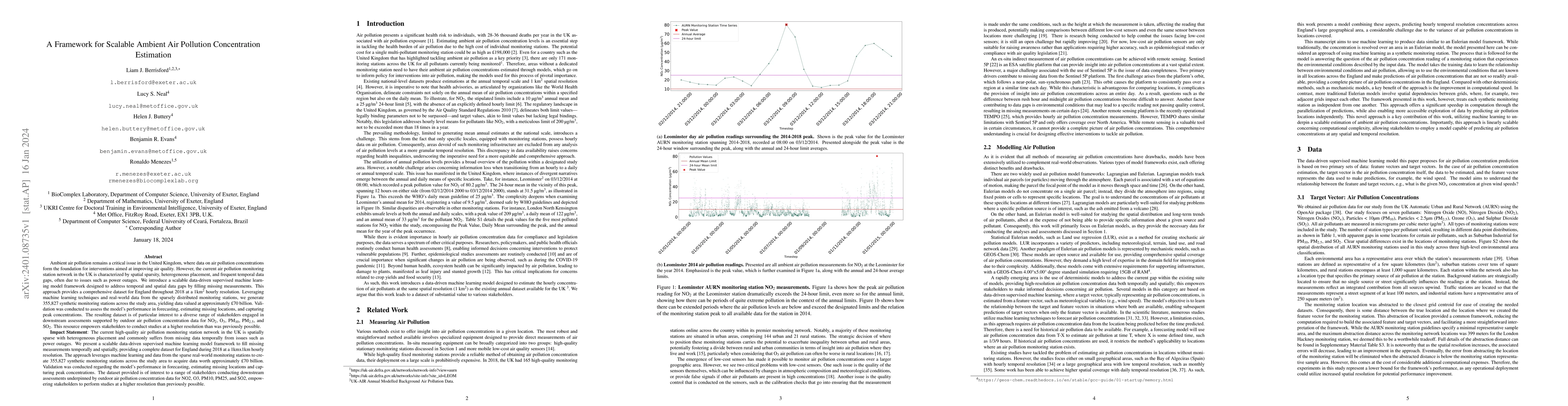 Thumbnail for A Framework for Scalable Ambient Air Pollution Concentration Estimation