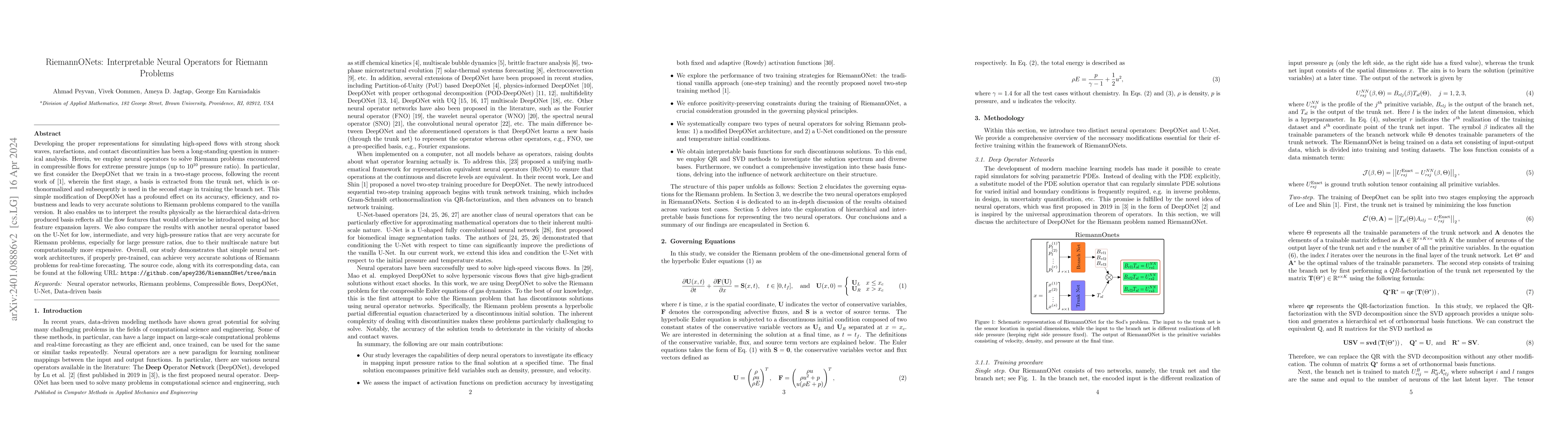 Thumbnail for RiemannONets: Interpretable Neural Operators for Riemann Problems