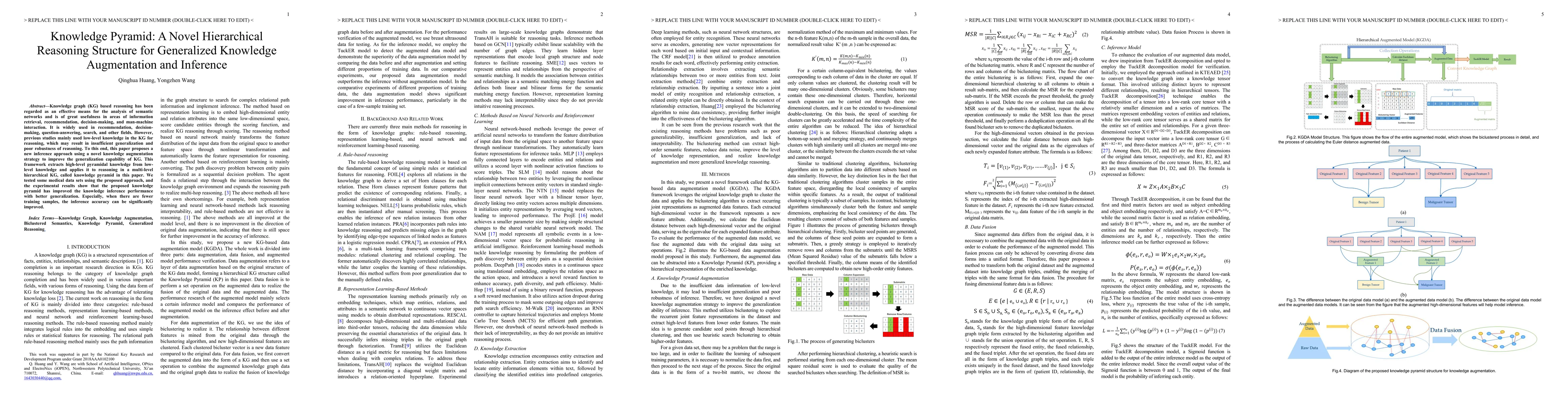 Thumbnail for Knowledge Pyramid: A Novel Hierarchical Reasoning Structure for
  Generalized Knowledge Augmentation and Inference