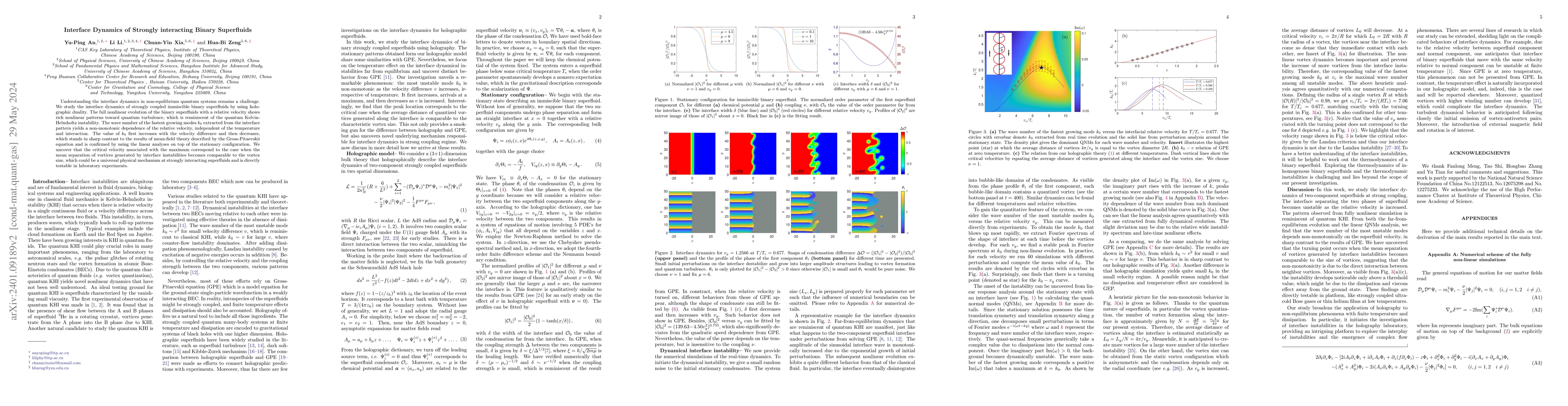 Thumbnail for Interface Dynamics of Strongly interacting Binary Superfluids