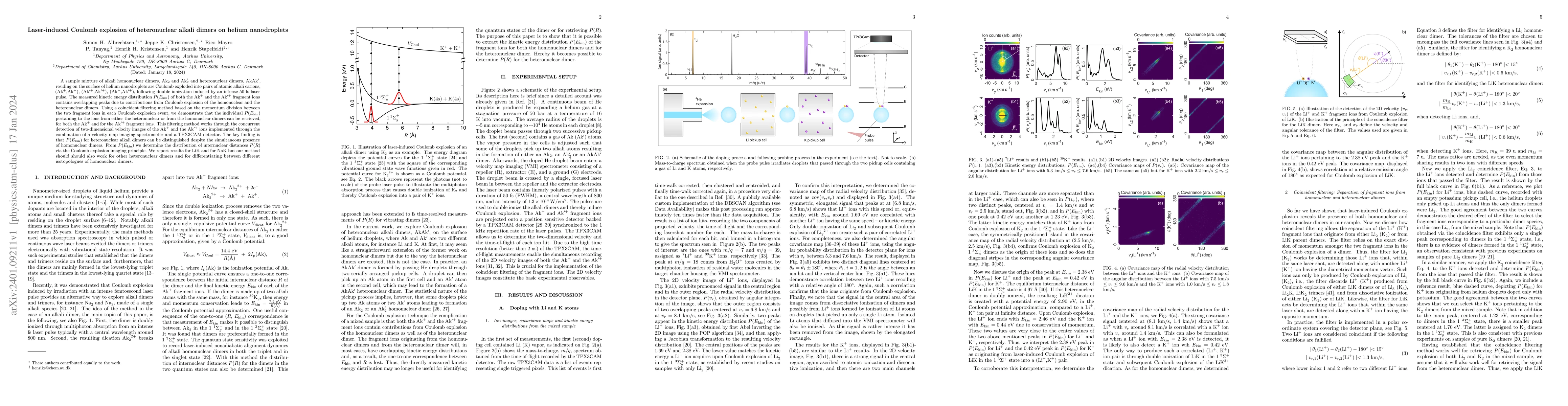 Thumbnail for Laser-induced Coulomb explosion of heteronuclear alkali dimers on helium
  nanodroplets