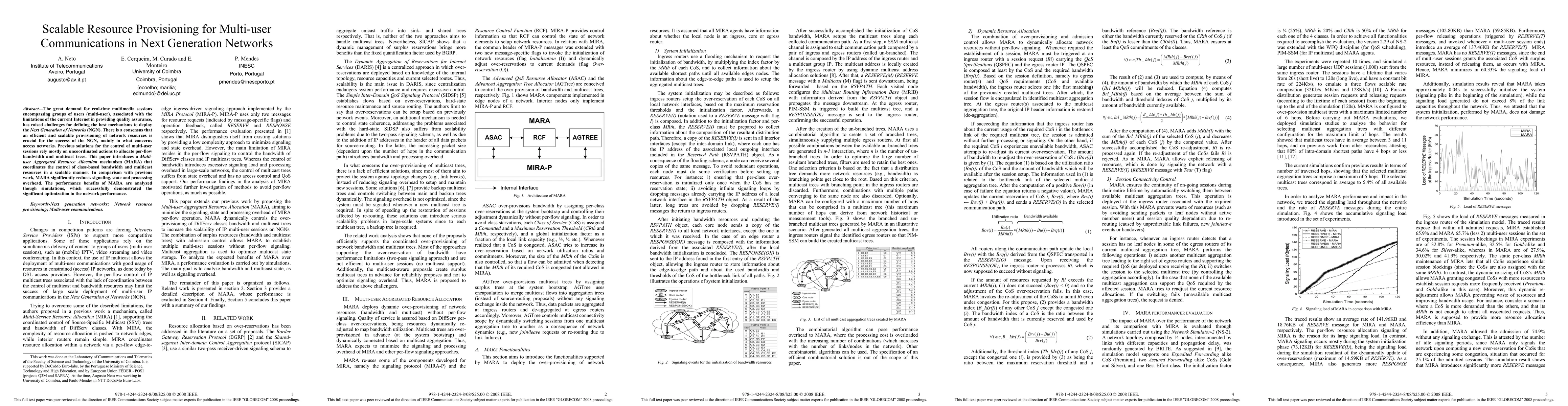 Thumbnail for Scalable Resource Provisioning for Multi-user Communications in Next
  Generation Networks