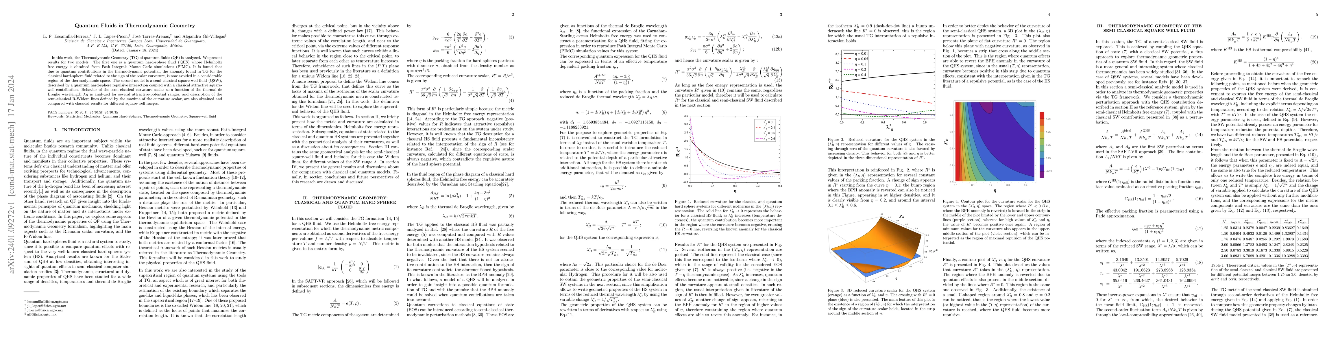 Thumbnail for Quantum Fluids in Thermodynamic Geometry
