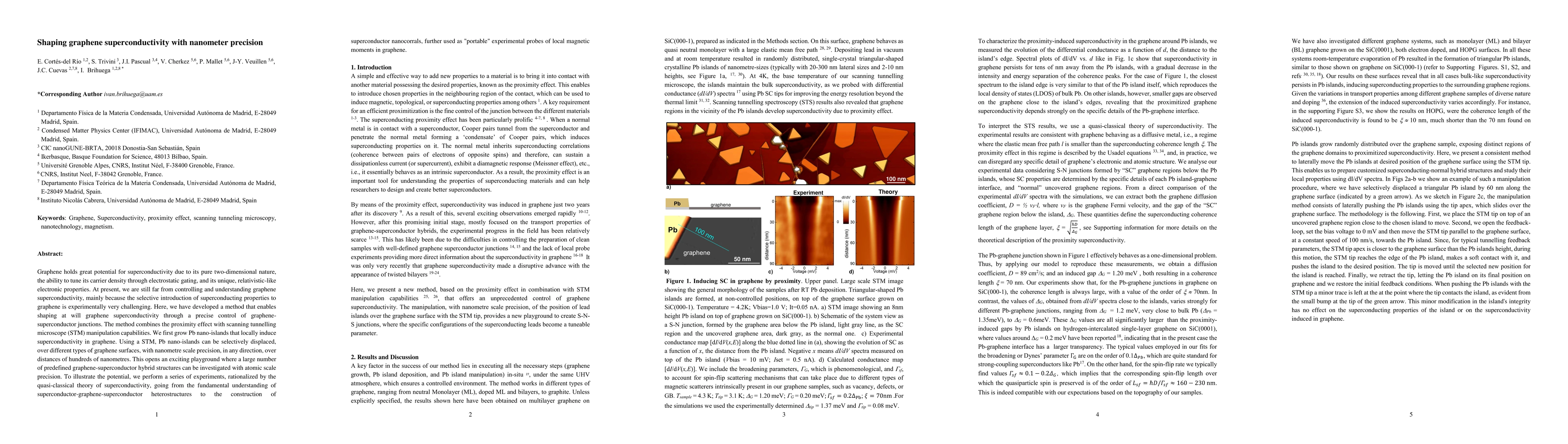 Thumbnail for Shaping graphene superconductivity with nanometer precision