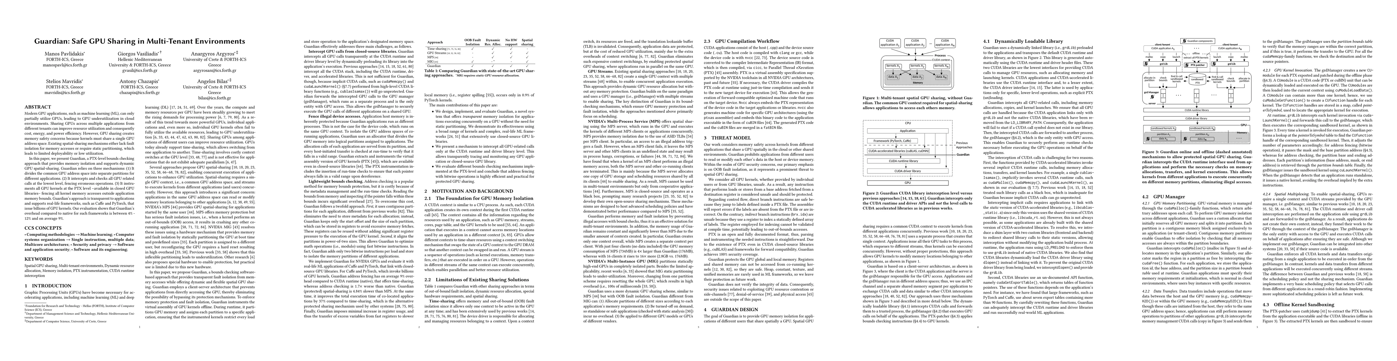 Thumbnail for G-Safe: Safe GPU Sharing in Multi-Tenant Environments