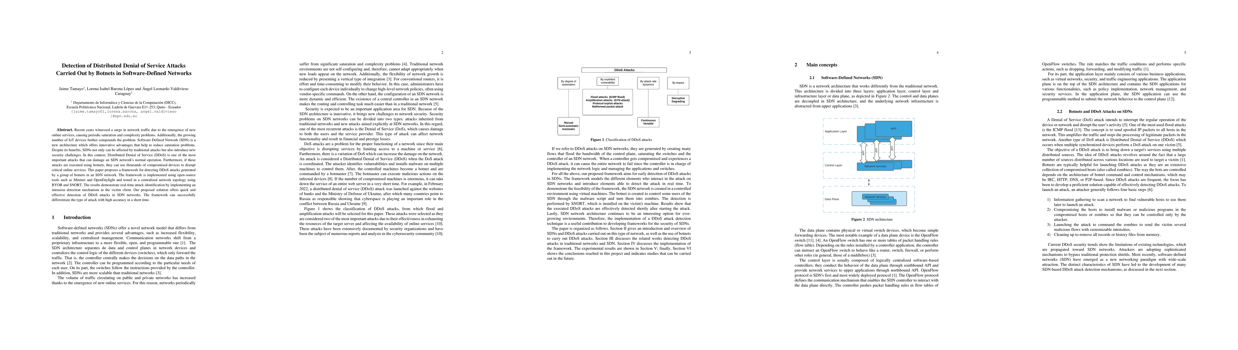 Thumbnail for Detection of Distributed Denial of Service Attacks Carried Out by
  Botnets in Software-Defined Networks