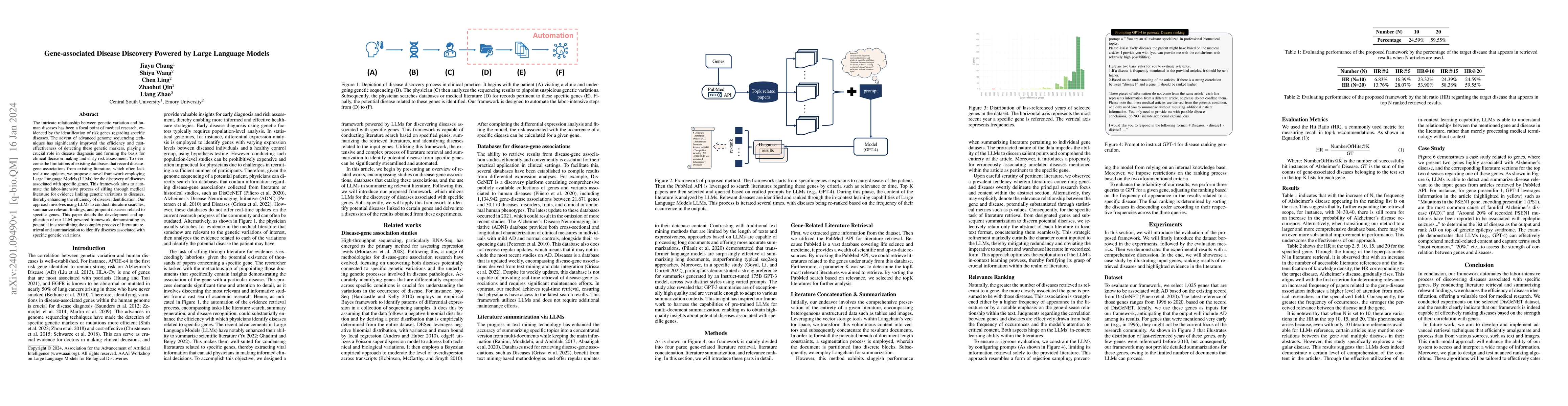 Thumbnail for Gene-associated Disease Discovery Powered by Large Language Models