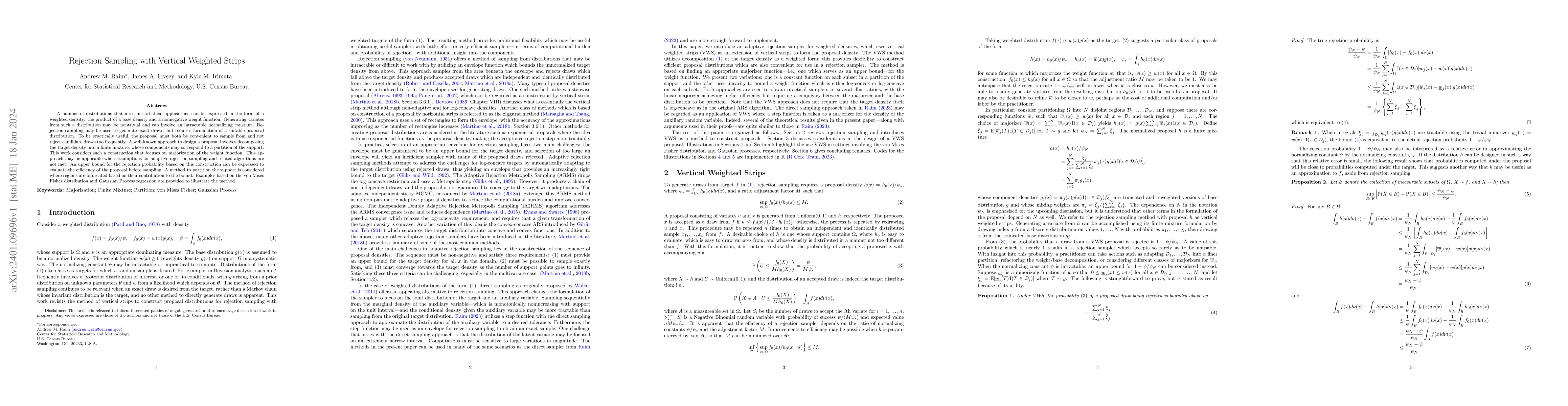Thumbnail for Rejection Sampling with Vertical Weighted Strips