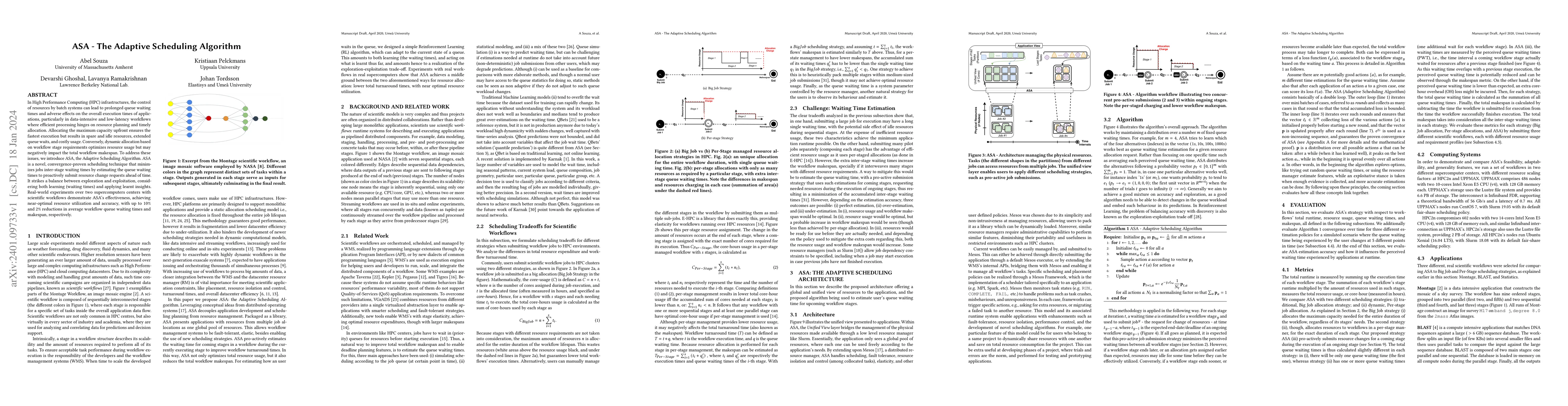 Thumbnail for ASA -- The Adaptive Scheduling Algorithm