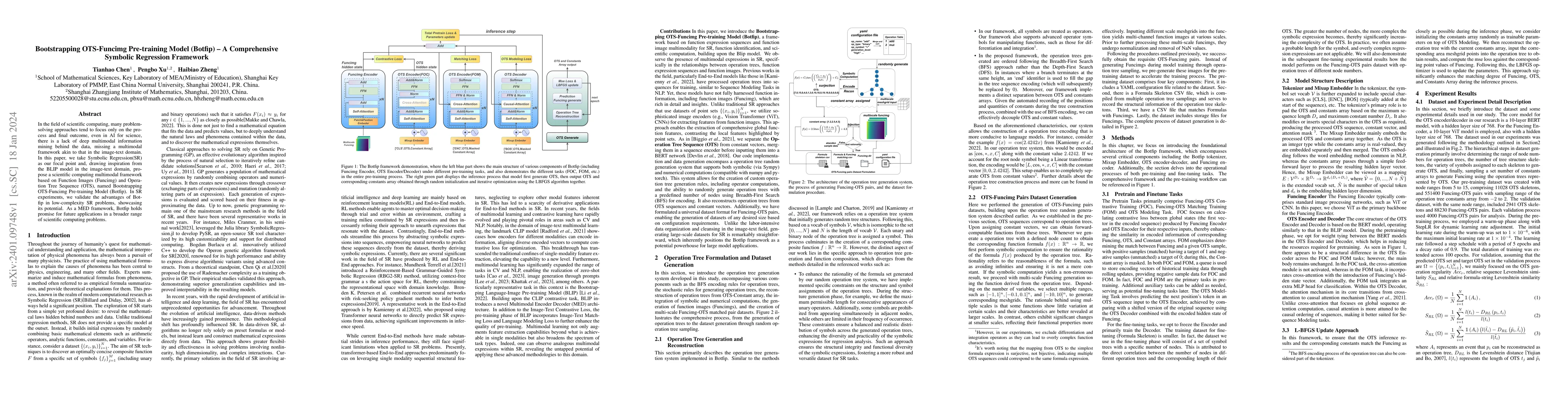 Thumbnail for Bootstrapping OTS-Funcimg Pre-training Model (Botfip) -- A Comprehensive
  Symbolic Regression Framework