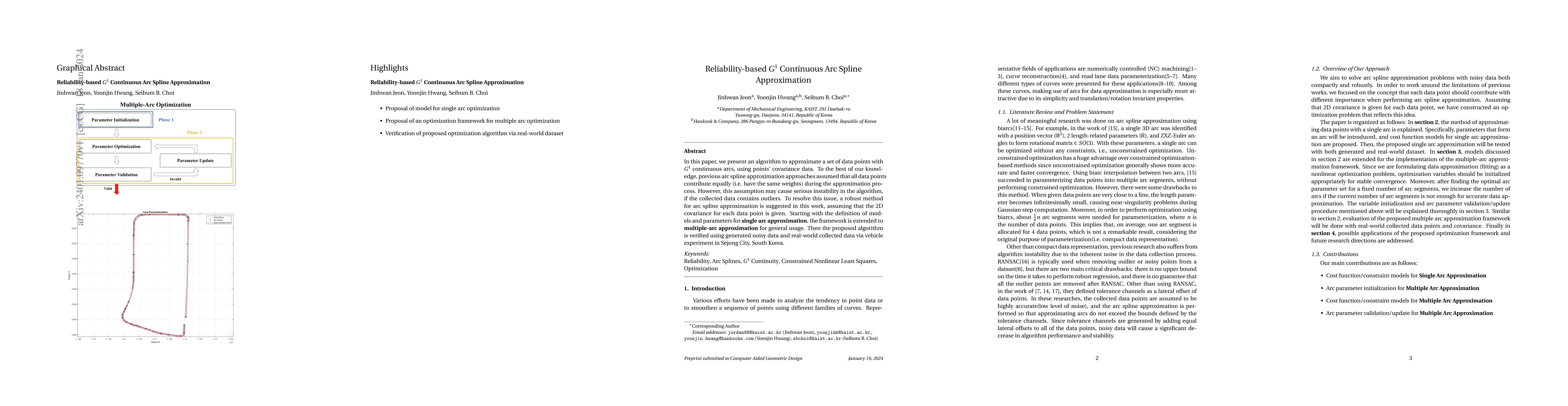 Thumbnail for Reliability-based G1 Continuous Arc Spline Approximation