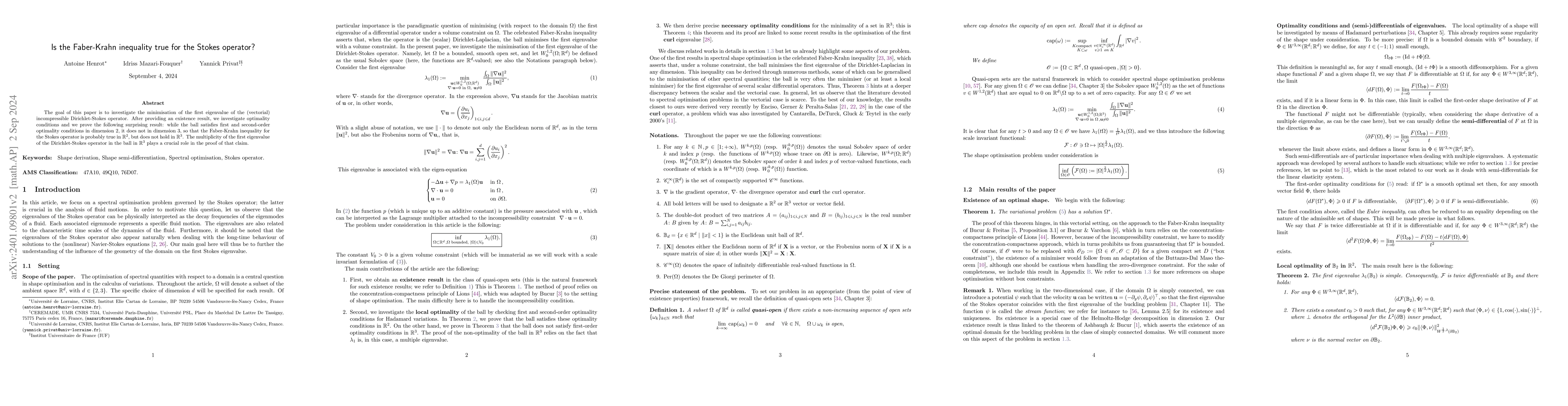 Thumbnail for Is the Faber-Krahn inequality true for the Stokes operator?