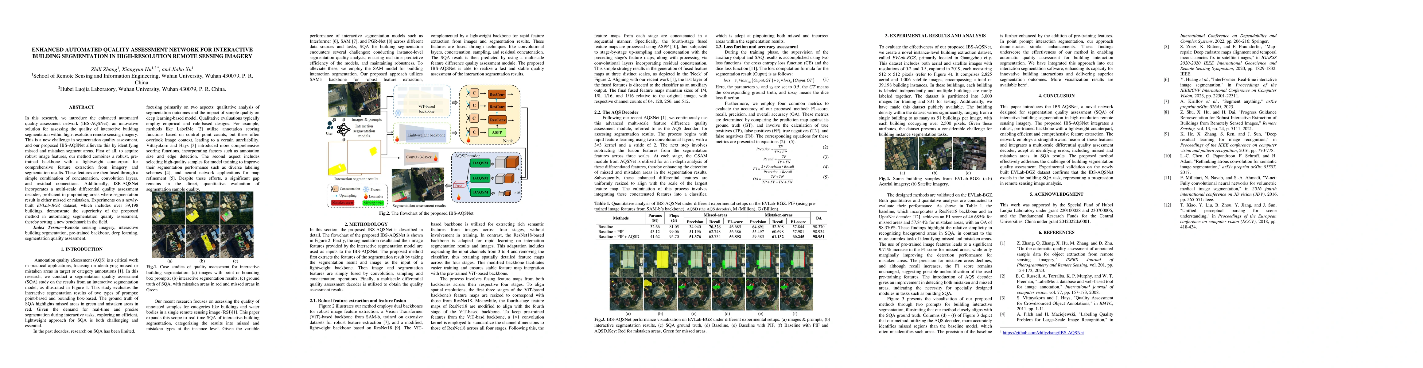 Thumbnail for Enhanced Automated Quality Assessment Network for Interactive Building
  Segmentation in High-Resolution Remote Sensing Imagery