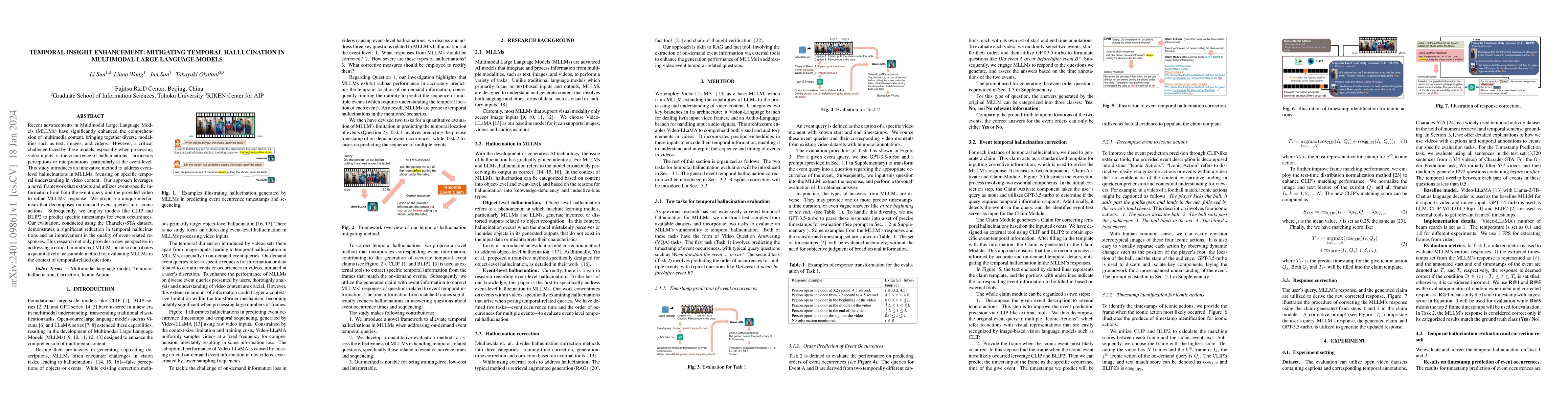 Thumbnail for Temporal Insight Enhancement: Mitigating Temporal Hallucination in
  Multimodal Large Language Models
