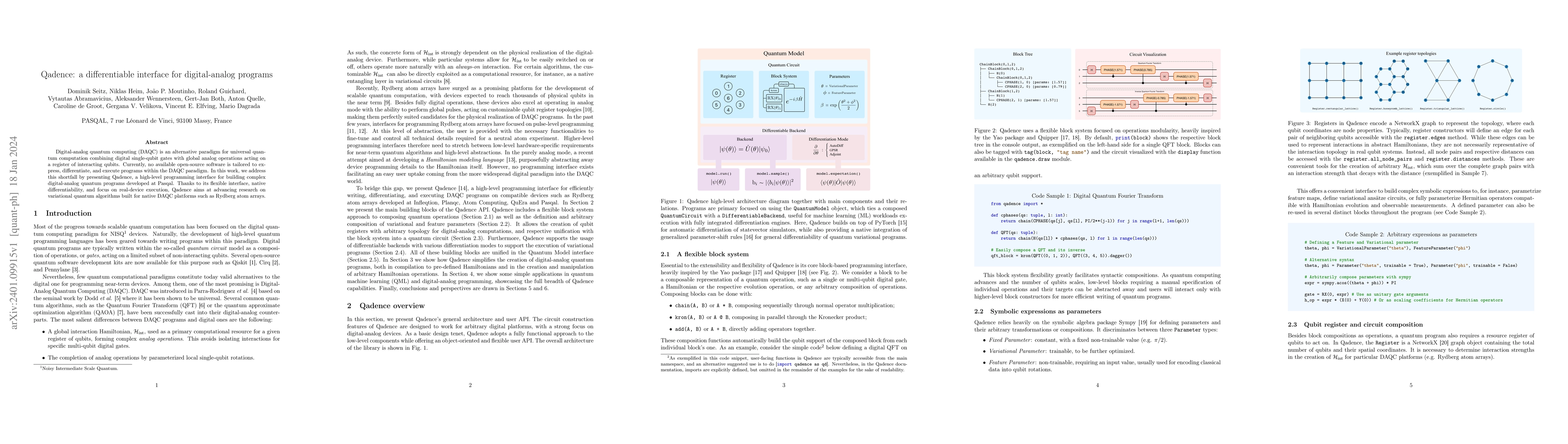 Thumbnail for Qadence: a differentiable interface for digital-analog programs