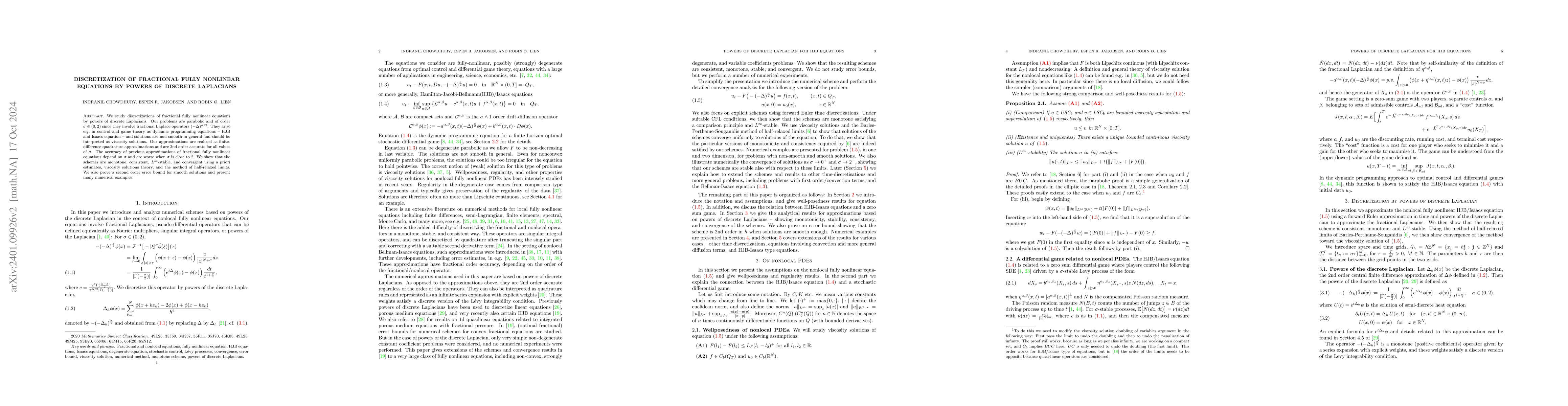 Thumbnail for Discretization of fractional fully nonlinear equations by powers of
  discrete Laplacians