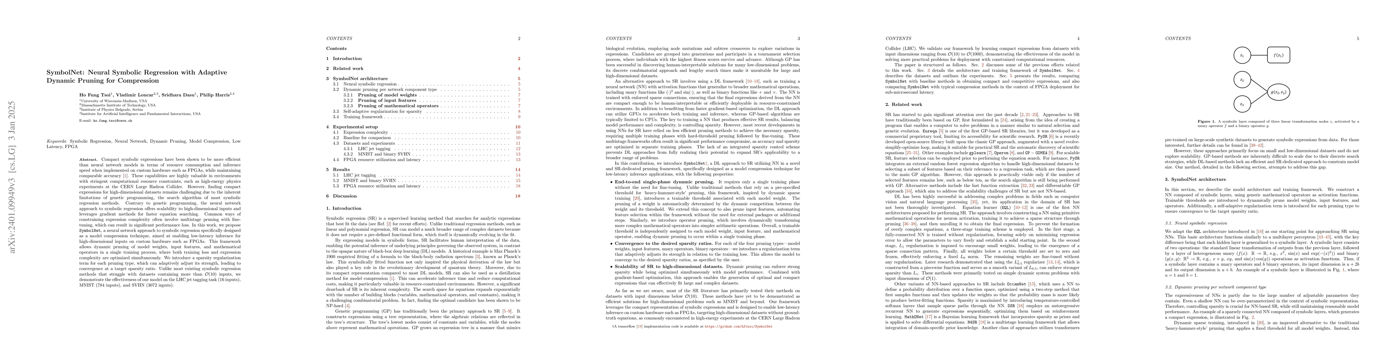 Thumbnail for SymbolNet: Neural Symbolic Regression with Adaptive Dynamic Pruning