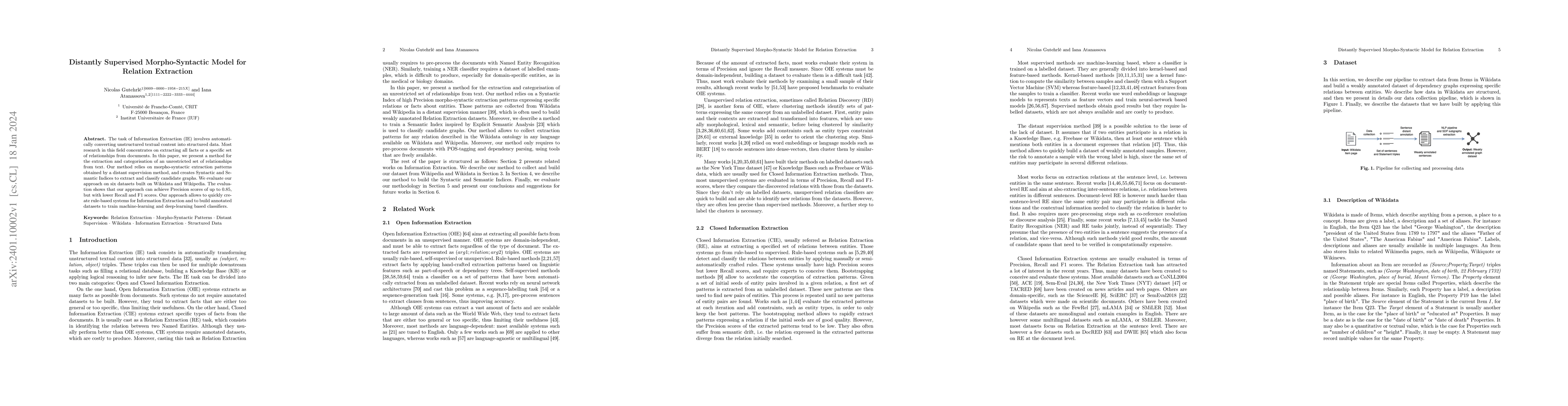 Thumbnail for Distantly Supervised Morpho-Syntactic Model for Relation Extraction