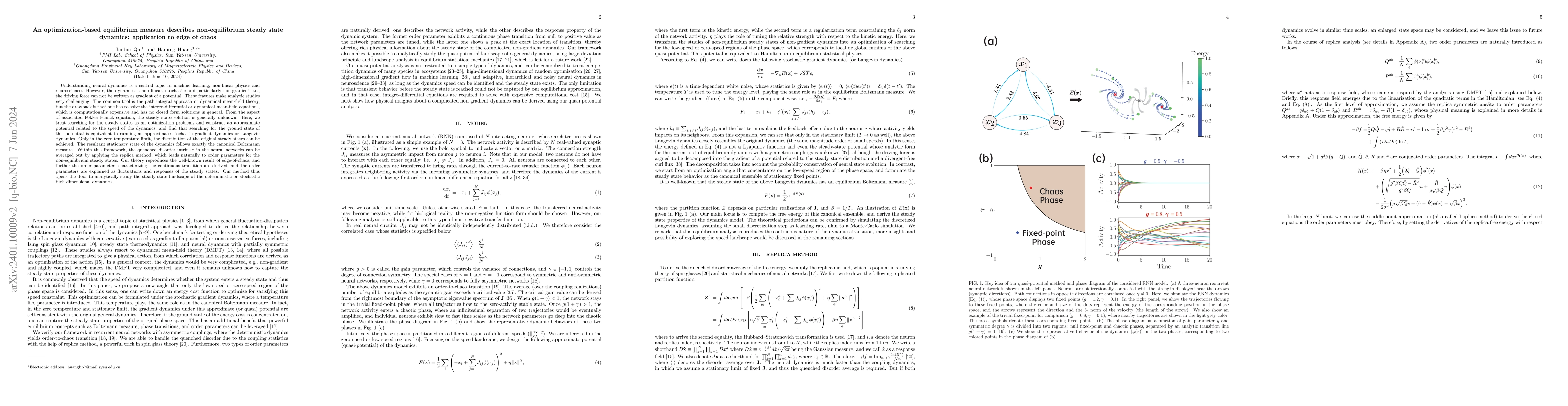 Thumbnail for An optimization-based equilibrium measure describes non-equilibrium
  steady state dynamics: application to edge of chaos