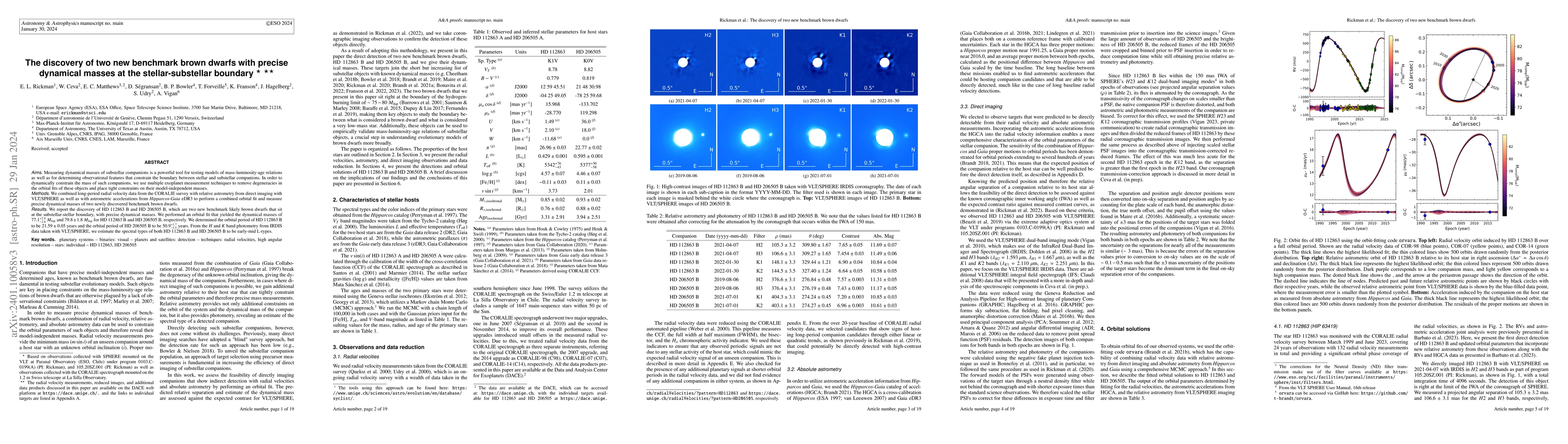 Thumbnail for The discovery of two new benchmark brown dwarfs with precise dynamical
  masses at the stellar-substellar boundary