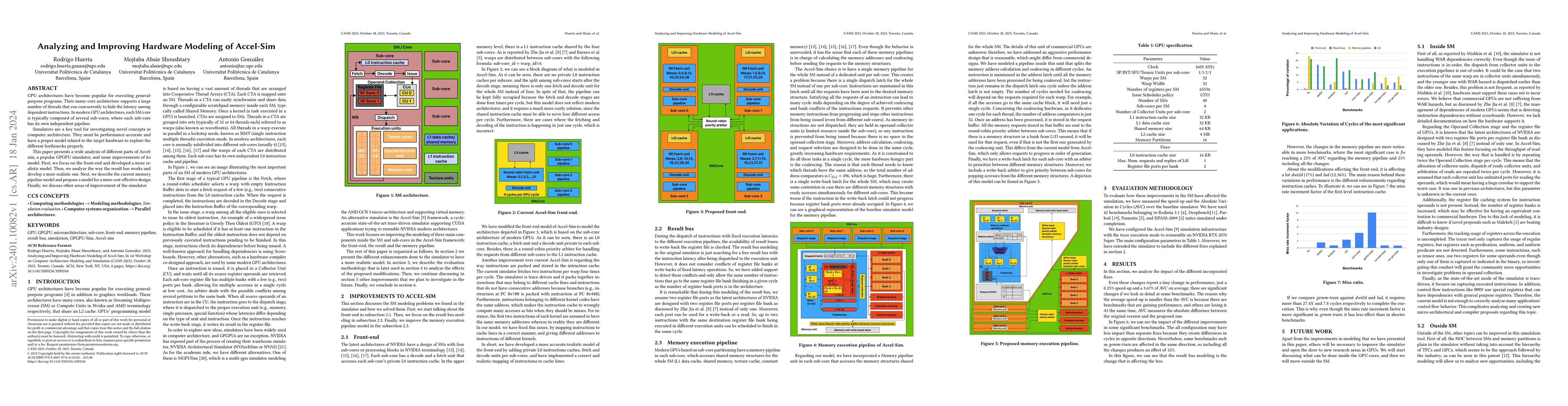 Thumbnail for Analyzing and Improving Hardware Modeling of Accel-Sim