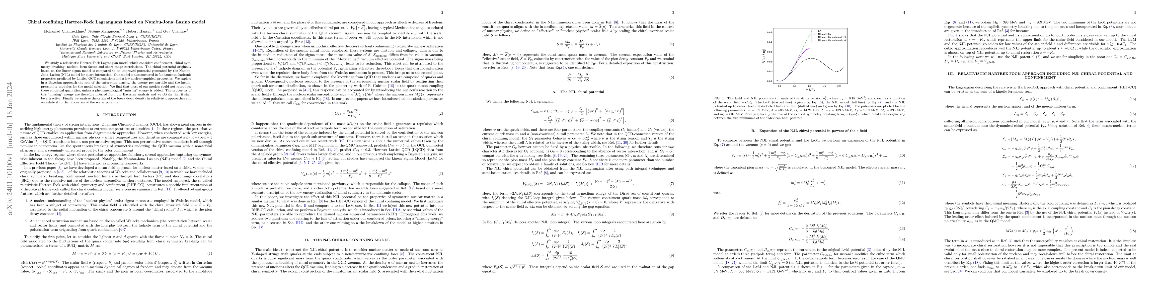 Thumbnail for Chiral confining Hartree-Fock Lagrangians based on Nambu-Jona--Lasino
  model