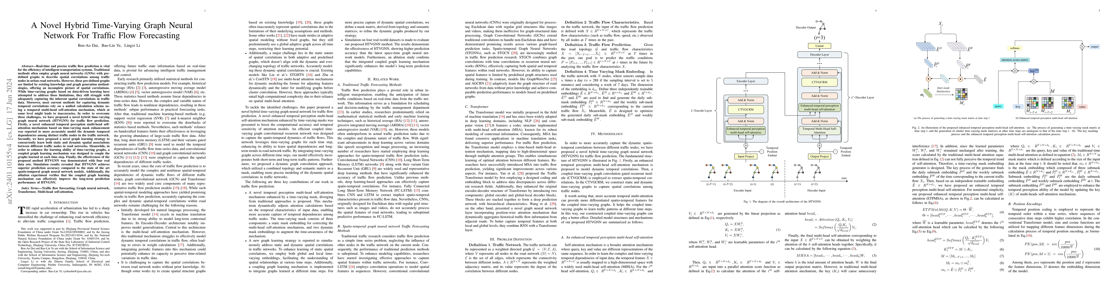 Thumbnail for A novel hybrid time-varying graph neural network for traffic flow
  forecasting