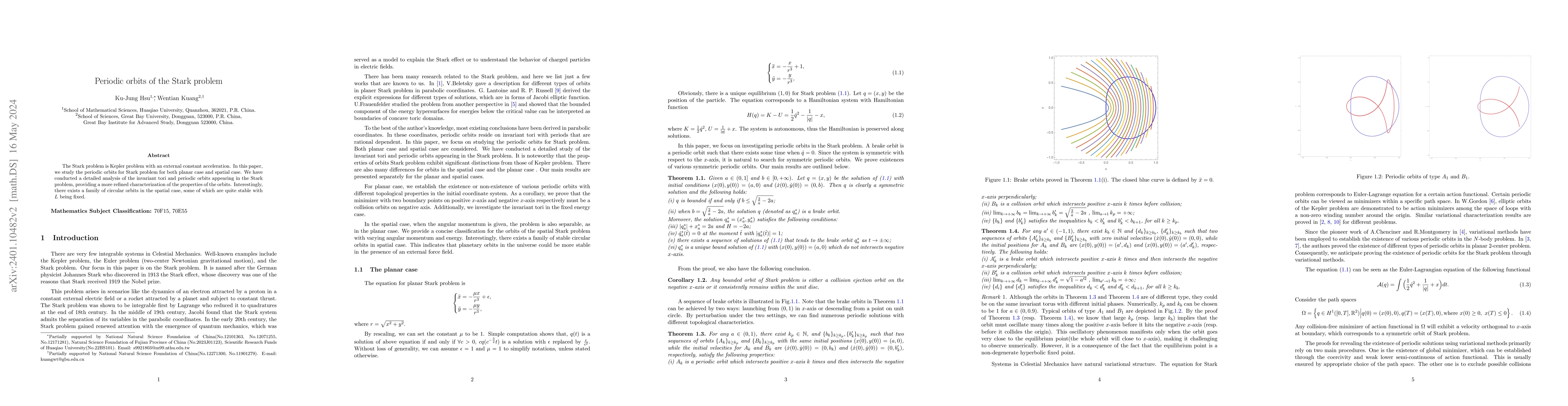 Thumbnail for Periodic orbits of the Stark problem