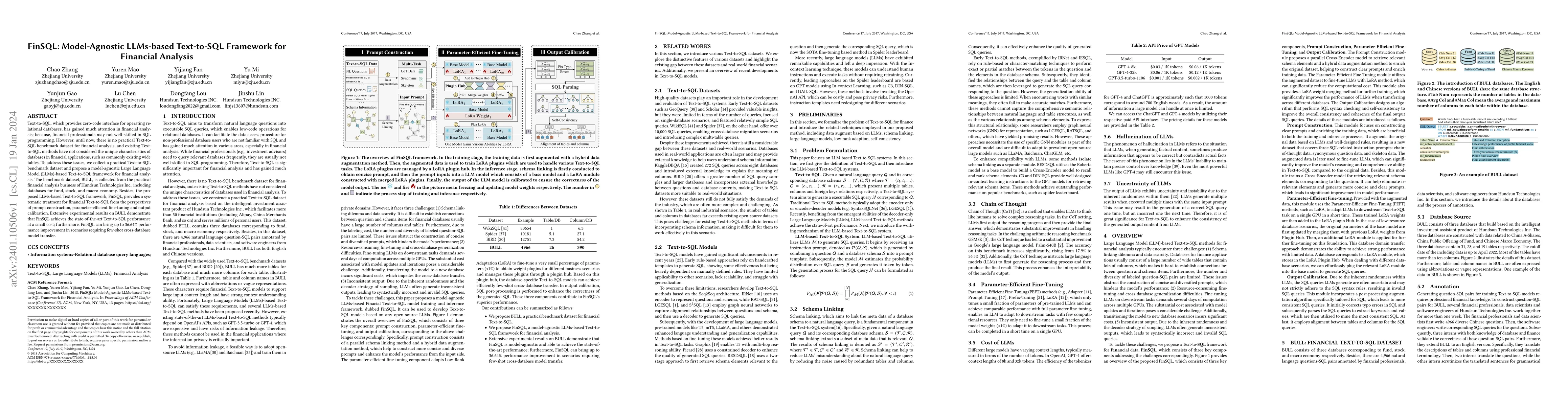 Thumbnail for FinSQL: Model-Agnostic LLMs-based Text-to-SQL Framework for Financial
  Analysis