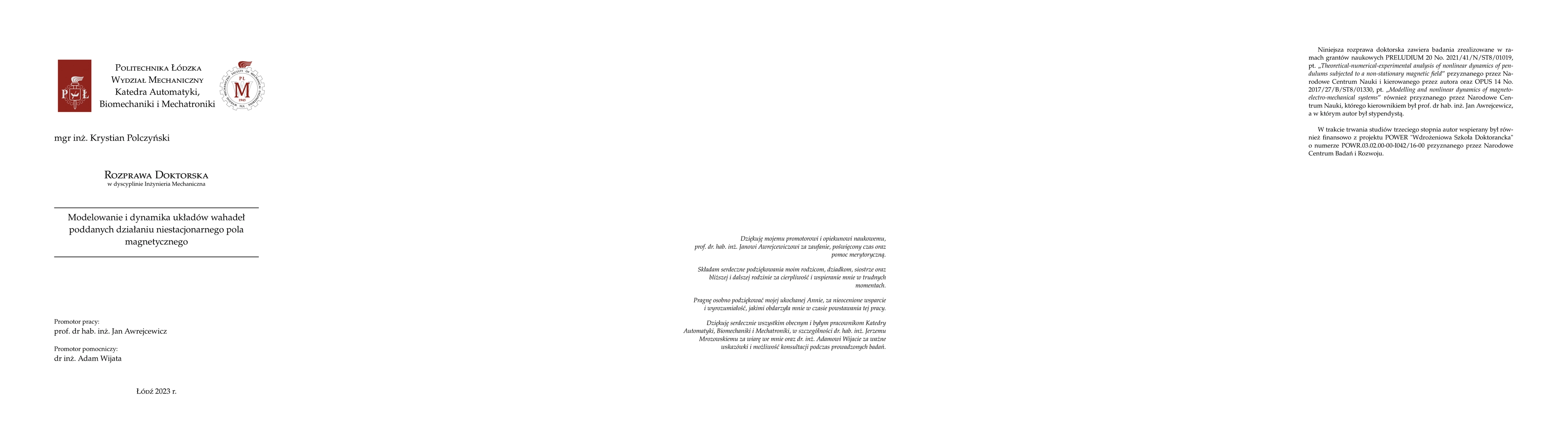 Thumbnail for Modelling and dynamics of pendulum systems subjected to a nonstationary
  magnetic field