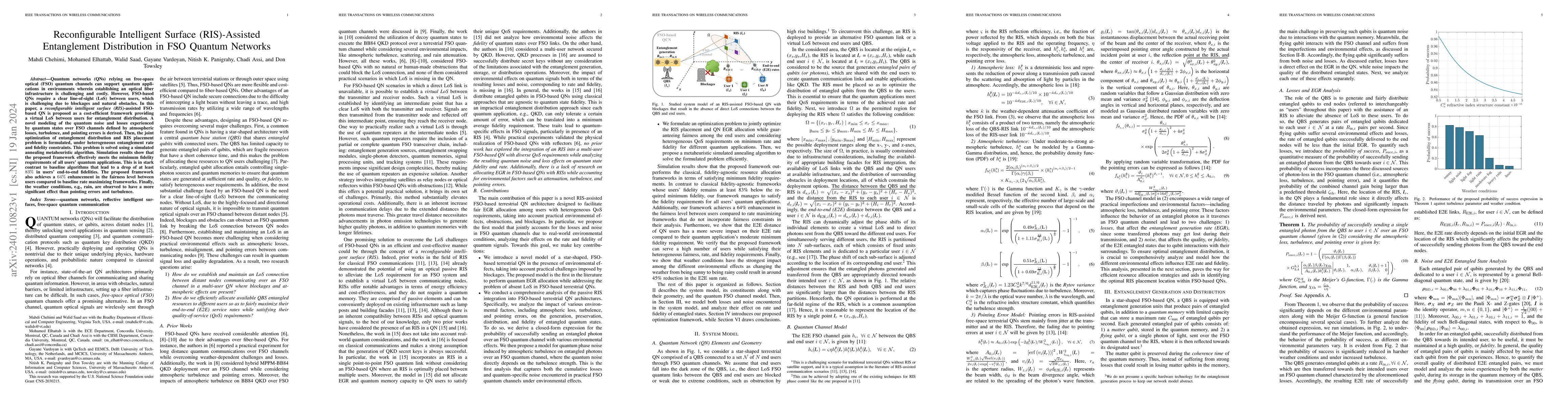 Thumbnail for Reconfigurable Intelligent Surface (RIS)-Assisted Entanglement
  Distribution in FSO Quantum Networks