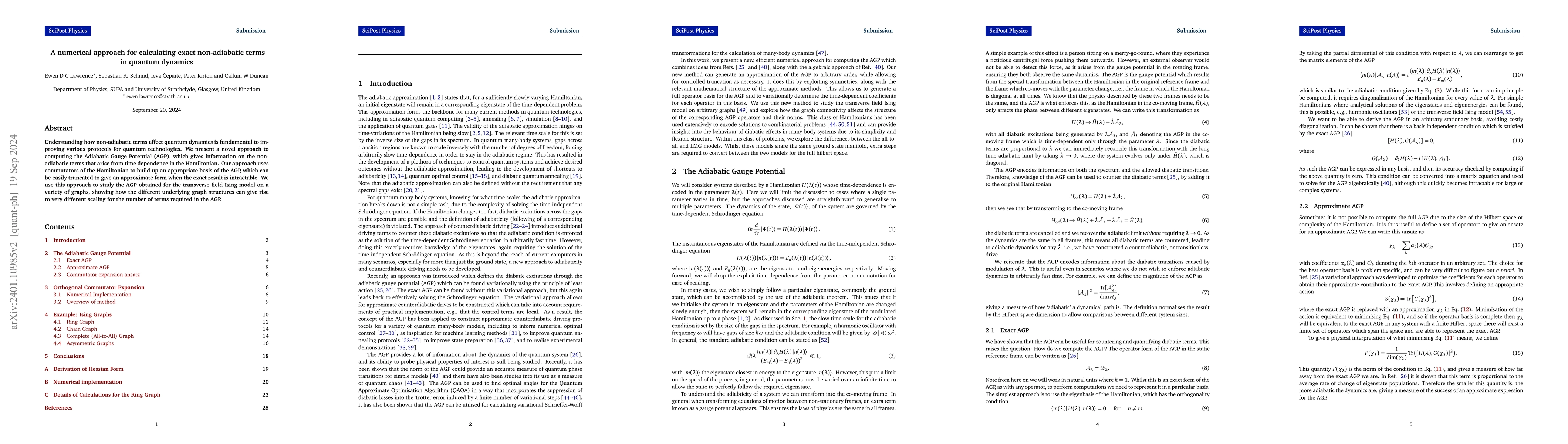 Thumbnail for A numerical approach for calculating exact non-adiabatic terms in
  quantum dynamics