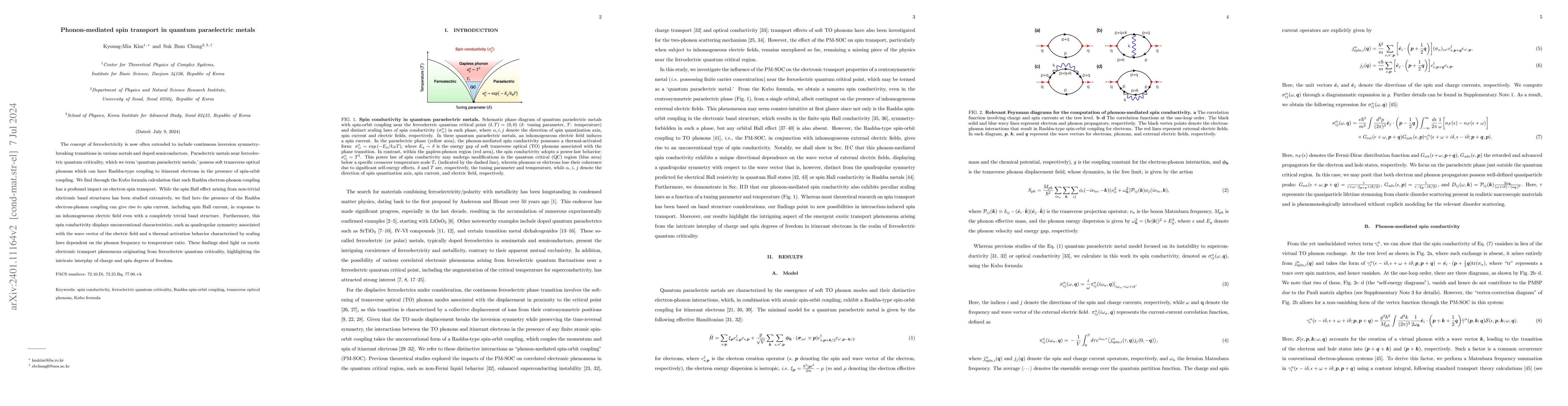 Thumbnail for Phonon-mediated spin transport in quantum paraelectric metals