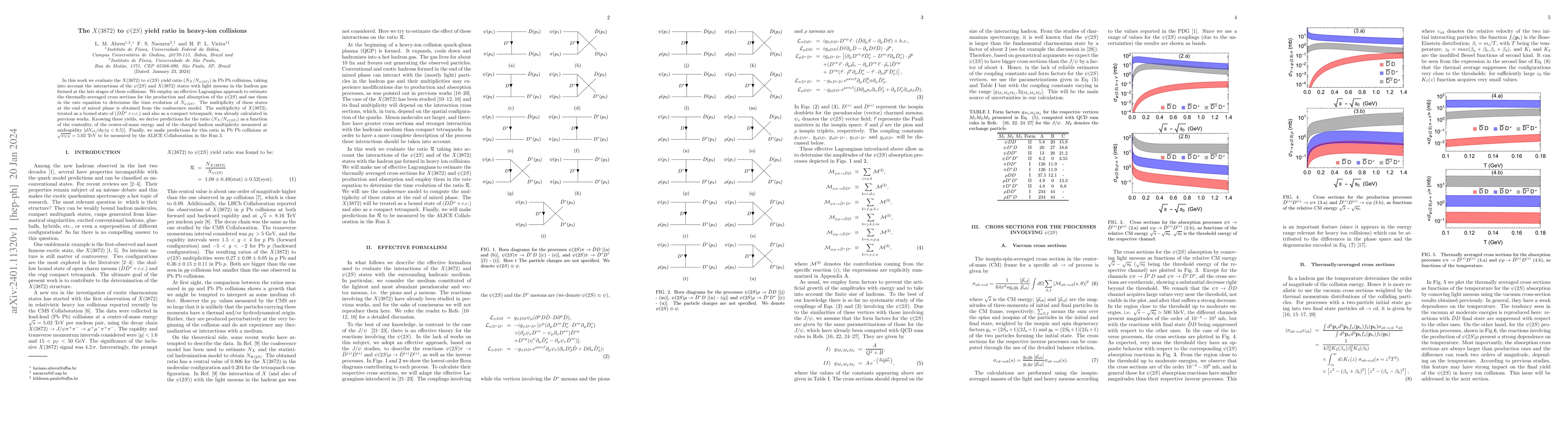 Thumbnail for The $X(3872)$ to $\psi (2S)$ yield ratio in heavy-ion collisions