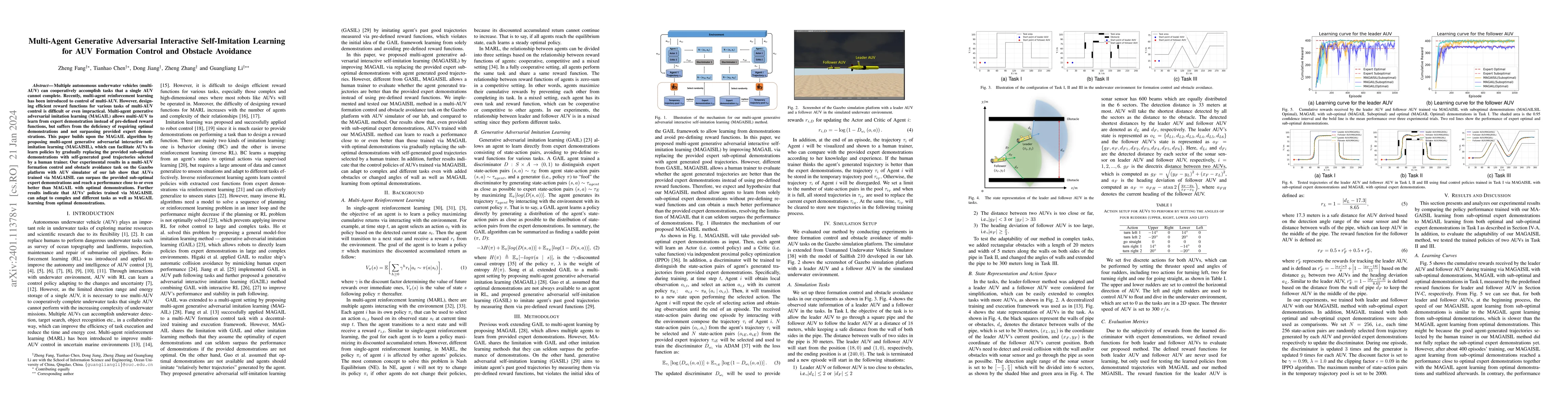 Thumbnail for Multi-Agent Generative Adversarial Interactive Self-Imitation Learning
  for AUV Formation Control and Obstacle Avoidance